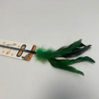 HKM-1628733 Feather Cat Teaser Toy - Engaging Play for Your Feline Friend
