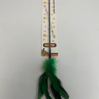 HKM-1628733 Feather Cat Teaser Toy - Engaging Play for Your Feline Friend