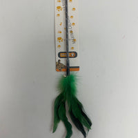 HKM-1628733 Feather Cat Teaser Toy - Engaging Play for Your Feline Friend