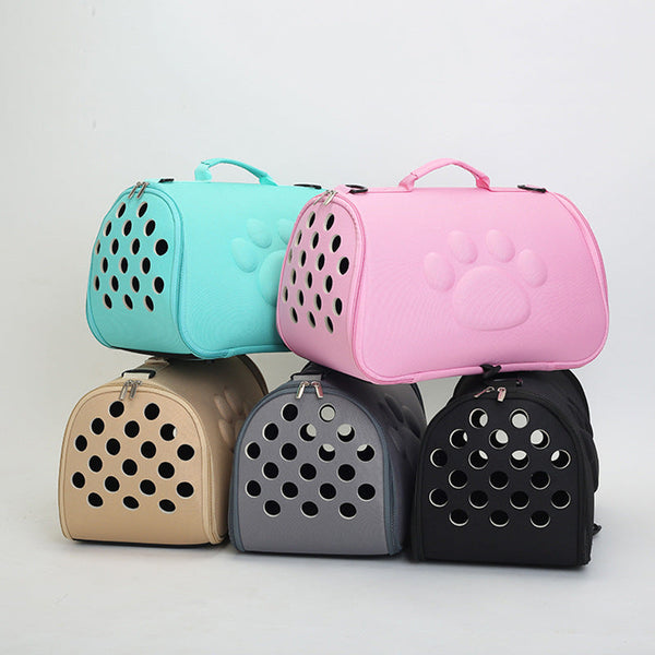 HKM-1630141 Solid Color EVA Pet Carrier Bag for Cats and Dogs - Portable Indoor and Outdoor Use