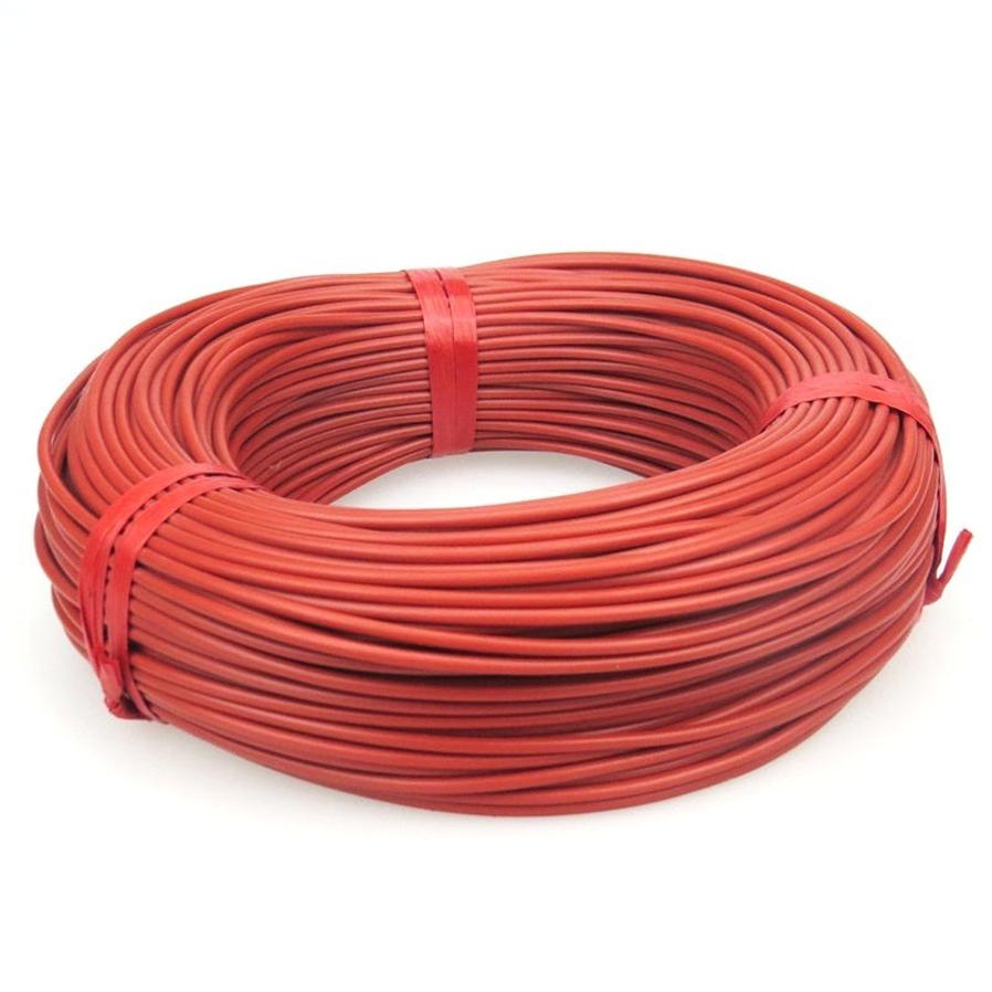 HKM-163027 High Temperature FEP Electrical Wire, Tinned Copper Single Core, 1.5mm², 600V, -65℃ to 200℃, 2.1mm Diameter