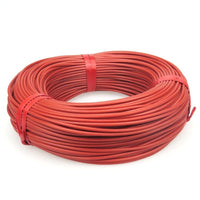 HKM-163027 High Temperature FEP Electrical Wire, Tinned Copper Single Core, 1.5mm², 600V, -65℃ to 200℃, 2.1mm Diameter
