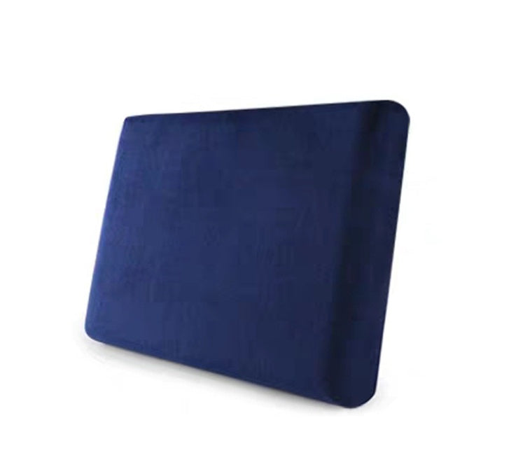 HKM-163027 Memory Foam Square Cushion for Students - Modern Design, Solid Colors, 34x24x4cm