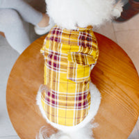 HKM-1632061 Lightweight Cotton Shirt for Dogs and Cats - Spring/Summer Casual Wear