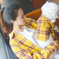 HKM-1632061 Lightweight Cotton Shirt for Dogs and Cats - Spring/Summer Casual Wear