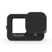 HKM-163219 GoPro Hero 9 Silicone Sleeve with Lens Cap – Anti-Drop Protective Case for GoPro9