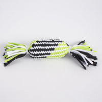 HKM-1634493 Durable Cotton Thread Pet Toy - Bite-Resistant Double Knot Design in Various Colors and Sizes