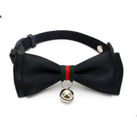 HKM-1635645 British Monochrome Nylon Cat Bell Collar