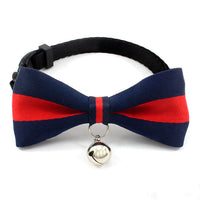 HKM-1635645 British Monochrome Nylon Cat Bell Collar