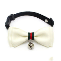 HKM-1635645 British Monochrome Nylon Cat Bell Collar