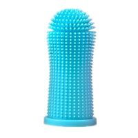 HKM-1636285 Silicone 360-Degree Finger Toothbrush for Deep Oral Cleaning of Dogs and Cats