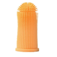 HKM-1636285 Silicone 360-Degree Finger Toothbrush for Deep Oral Cleaning of Dogs and Cats