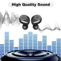 HKM-163667 Bluetooth Wireless Headset with Music Control and Hands-Free Calling