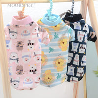 HKM-1637821 Cotton Bottoming Clothing for Hairless Cats - Air Conditioning Apparel in Lion, Pink Bear, and Tibetan Bear Designs
