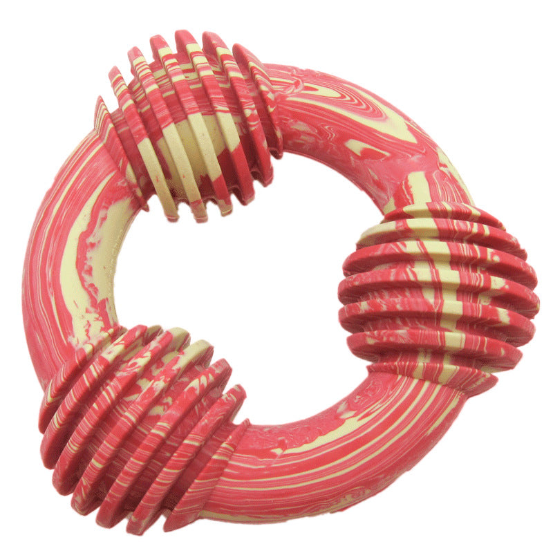 HKM-1638461 Rubber Anti-Bad Breath Molar Stick Chew Toy for Dogs - 7.9CM & 10.2CM Options