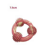 HKM-1638461 Rubber Anti-Bad Breath Molar Stick Chew Toy for Dogs - 7.9CM & 10.2CM Options