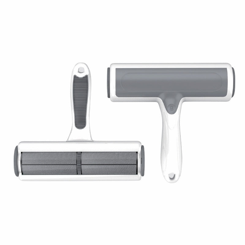 HKM-1639229 Pet Two-way Automatic Cleaning Lint Roller - Green, Lake Blue, Gray White
