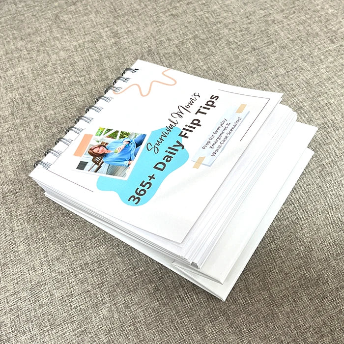 HKM-163923 Custom Printed Mini Daily Desk Calendar – 365 Tear-Off Pages for Office Use