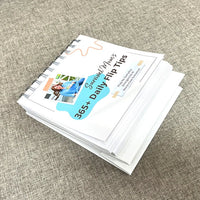 HKM-163923 Custom Printed Mini Daily Desk Calendar – 365 Tear-Off Pages for Office Use