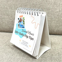 HKM-163923 Custom Printed Mini Daily Desk Calendar – 365 Tear-Off Pages for Office Use