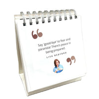 HKM-163923 Custom Printed Mini Daily Desk Calendar – 365 Tear-Off Pages for Office Use