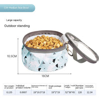 HKM-1639613 Portable Dog Pet Bowl with Waterproof Design and Elastic Storage Belt