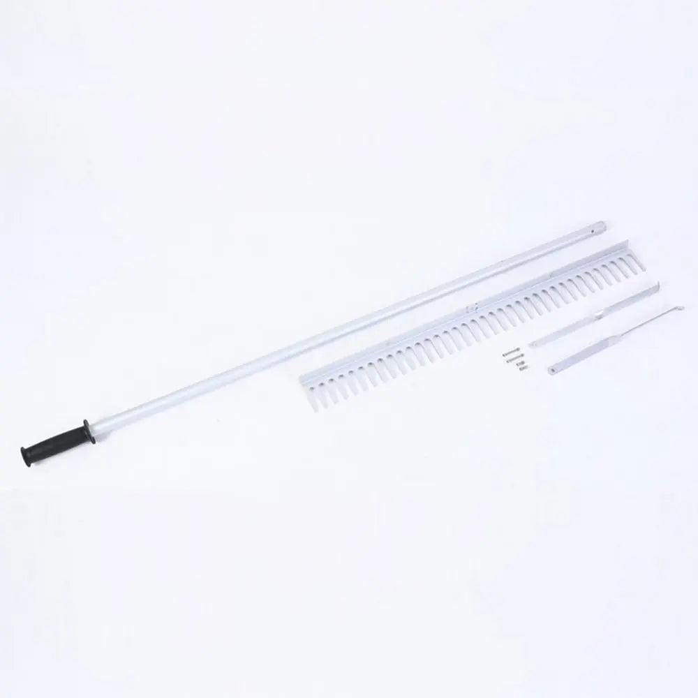 HKM-163987 36'' Aluminium Landscape Rake with 69'' Lightweight Handle for Lawn Care and Beach Use