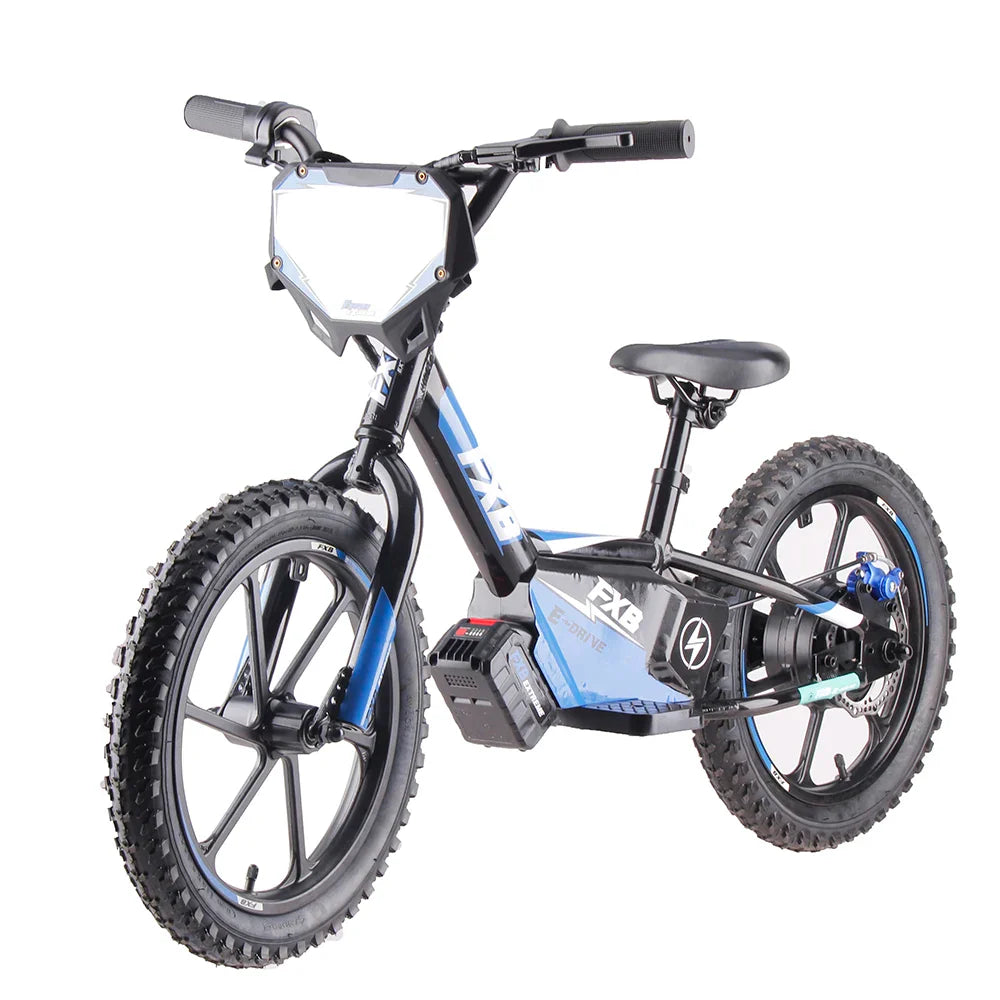 HKM-164051 Children's Electric Balance Bike with 16-Inch Tires, Alloy Frame, and 36V Motor for Ages 5-14