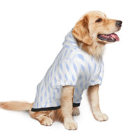 HKM-1641789 Cozy Hooded Sweatshirt for Medium and Large Dogs - Soft Polyester Design with Pockets