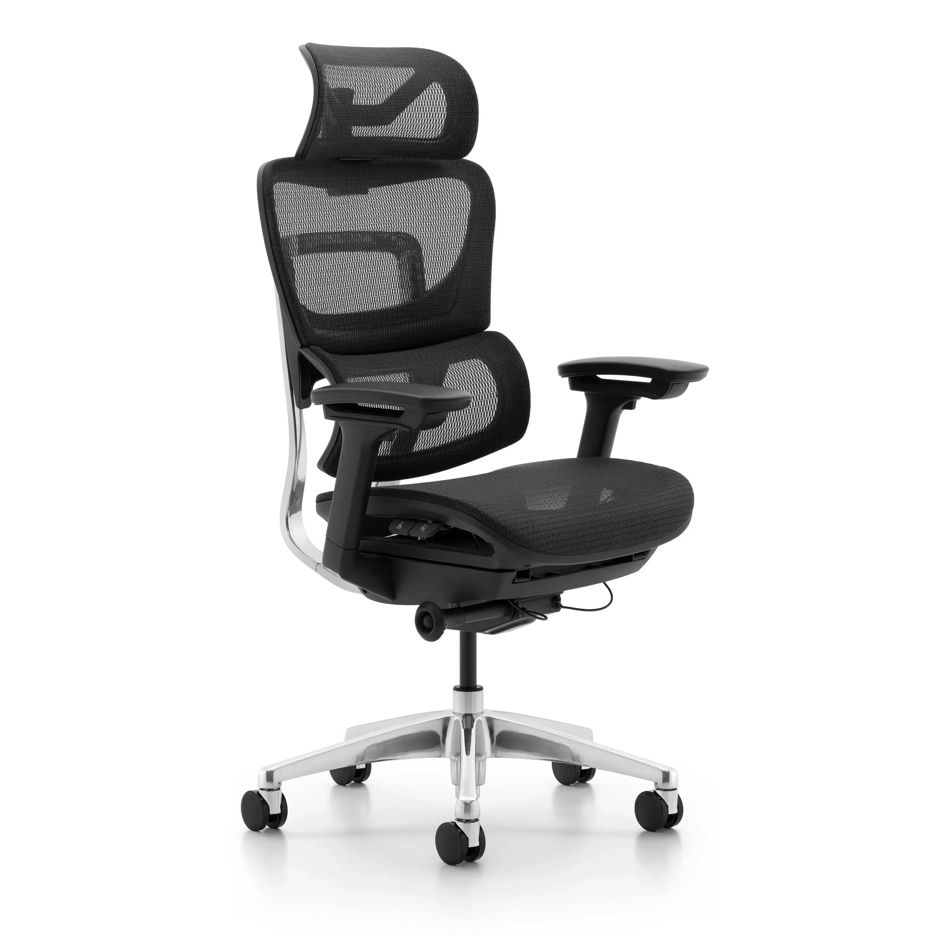 HKM-164243 Ergonomic High-Back Executive Office Chair with Aluminium Lift for Comfort and Style