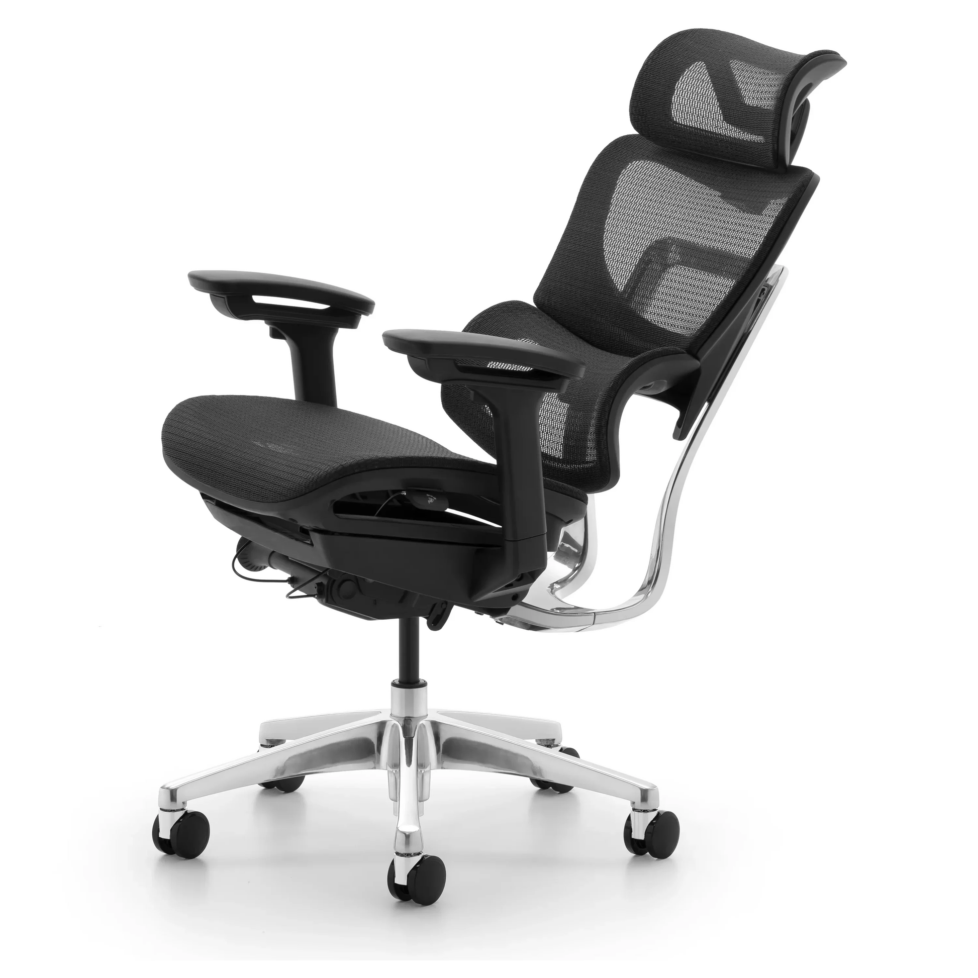 HKM-164243 Ergonomic High-Back Executive Office Chair with Aluminium Lift for Comfort and Style