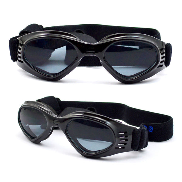 HKM-164307 Dog Sunglasses with UV400 Protection - Stylish Pet Goggles for Outdoor Activities
