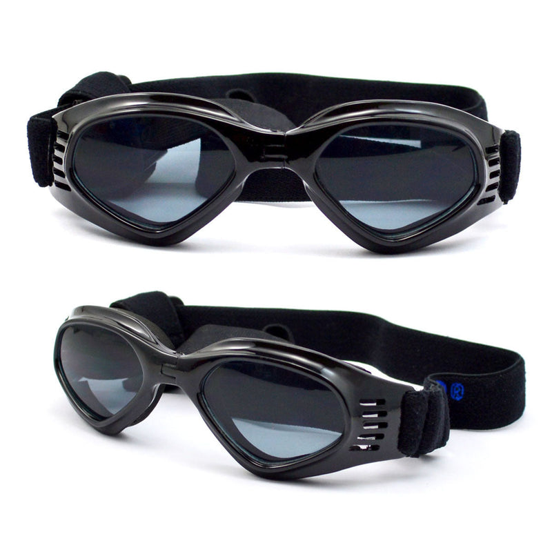 HKM-164307 Dog Sunglasses with UV400 Protection - Stylish Pet Goggles for Outdoor Activities