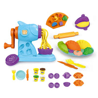HKM-164371 Soft Clay Noodles Playdough Set with 4 Color Options for Creative Play and DIY Modeling