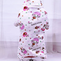 HKM-1643965 Cozy Fleece Sweater for Cats - Four-Legged Casual Outfit in New Little Fairy Design, Sizes S-XXL