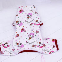 HKM-1643965 Cozy Fleece Sweater for Cats - Four-Legged Casual Outfit in New Little Fairy Design, Sizes S-XXL