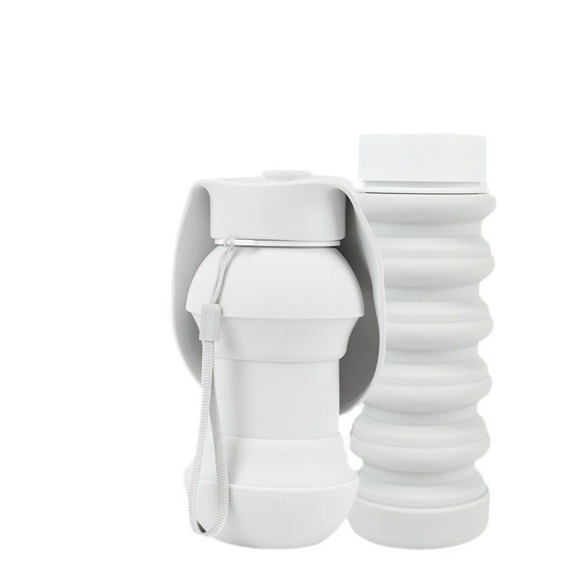 HKM-1645245 Portable Silicone Folding Drinking Cup for Pets - Short and Long Sizes Available