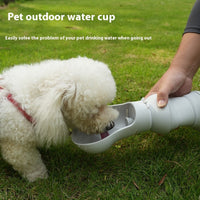 HKM-1645245 Portable Silicone Folding Drinking Cup for Pets - Short and Long Sizes Available