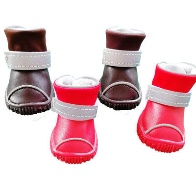 HKM-1646013 Waterproof Rain Boots for Small Dogs - Non-Slip, Cute Design, Various Sizes Available