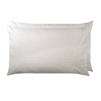 HKM-1646653 Silver Fiber Cotton Pillowcase for Dogs - White and Gray, 50x76 cm