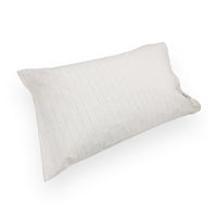 HKM-1646653 Silver Fiber Cotton Pillowcase for Dogs - White and Gray, 50x76 cm