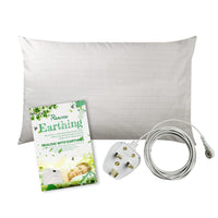 HKM-1646653 Silver Fiber Cotton Pillowcase for Dogs - White and Gray, 50x76 cm
