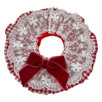 HKM-1646781 Cute Triangle Scarf for Dogs and Cats – Red Accessory in Various Sizes