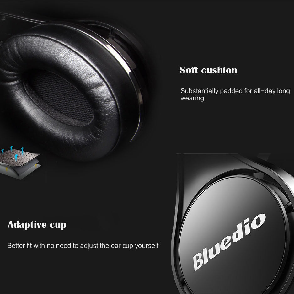HKM-164819 Wireless Bluetooth Surround Headset with 3D Audio, 25 Hours Music Playback, 28 Hours Talk Time, and 1300 Hours Standby