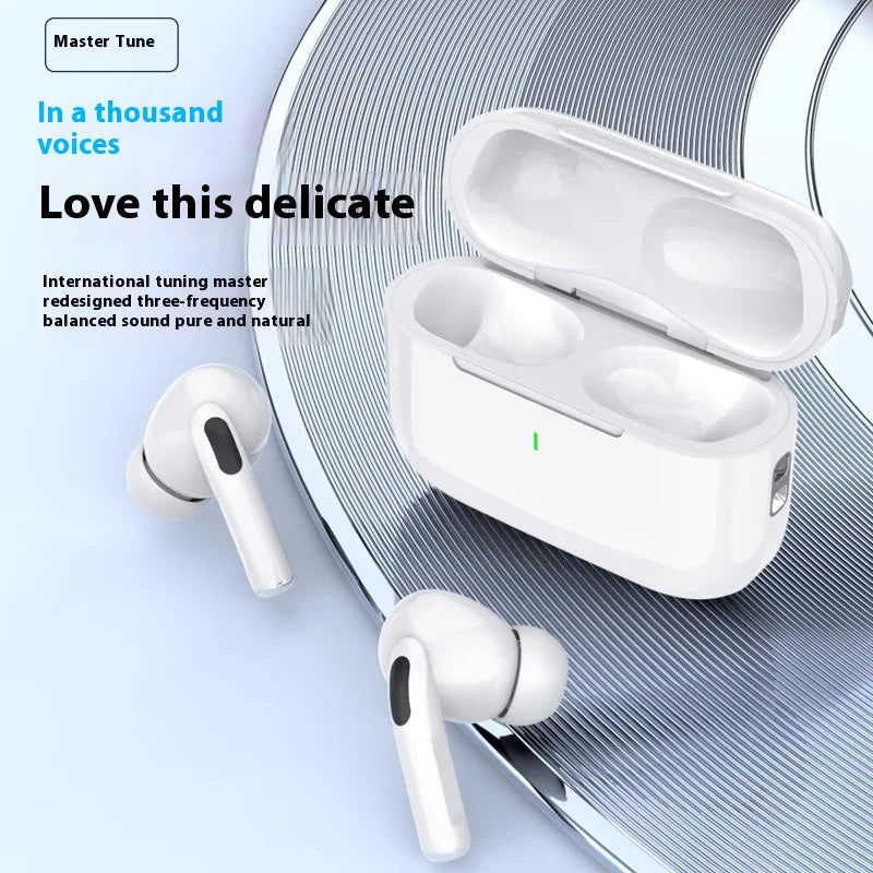 HKM-164947 High-Quality Semi-In-Ear TWS Bluetooth Headset with LED and Universal Stereo Sound