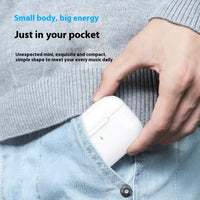 HKM-164947 High-Quality Semi-In-Ear TWS Bluetooth Headset with LED and Universal Stereo Sound