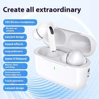 HKM-164947 High-Quality Semi-In-Ear TWS Bluetooth Headset with LED and Universal Stereo Sound