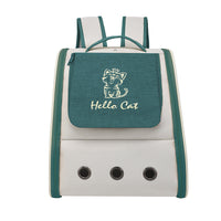HKM-1651389 Foldable Breathable Cat Backpack for Pets Up to 13kg - Solid Color Options Available