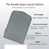 HKM-165331 Waterproof Oxford Polyester Shoulder Backpack for Business, Travel, and School Use