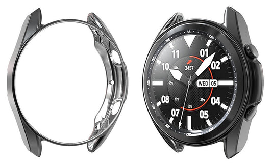 HKM-165459 Electroplated TPU Protective Case for Galaxy Watch 41mm/45mm - Multiple Colors Available